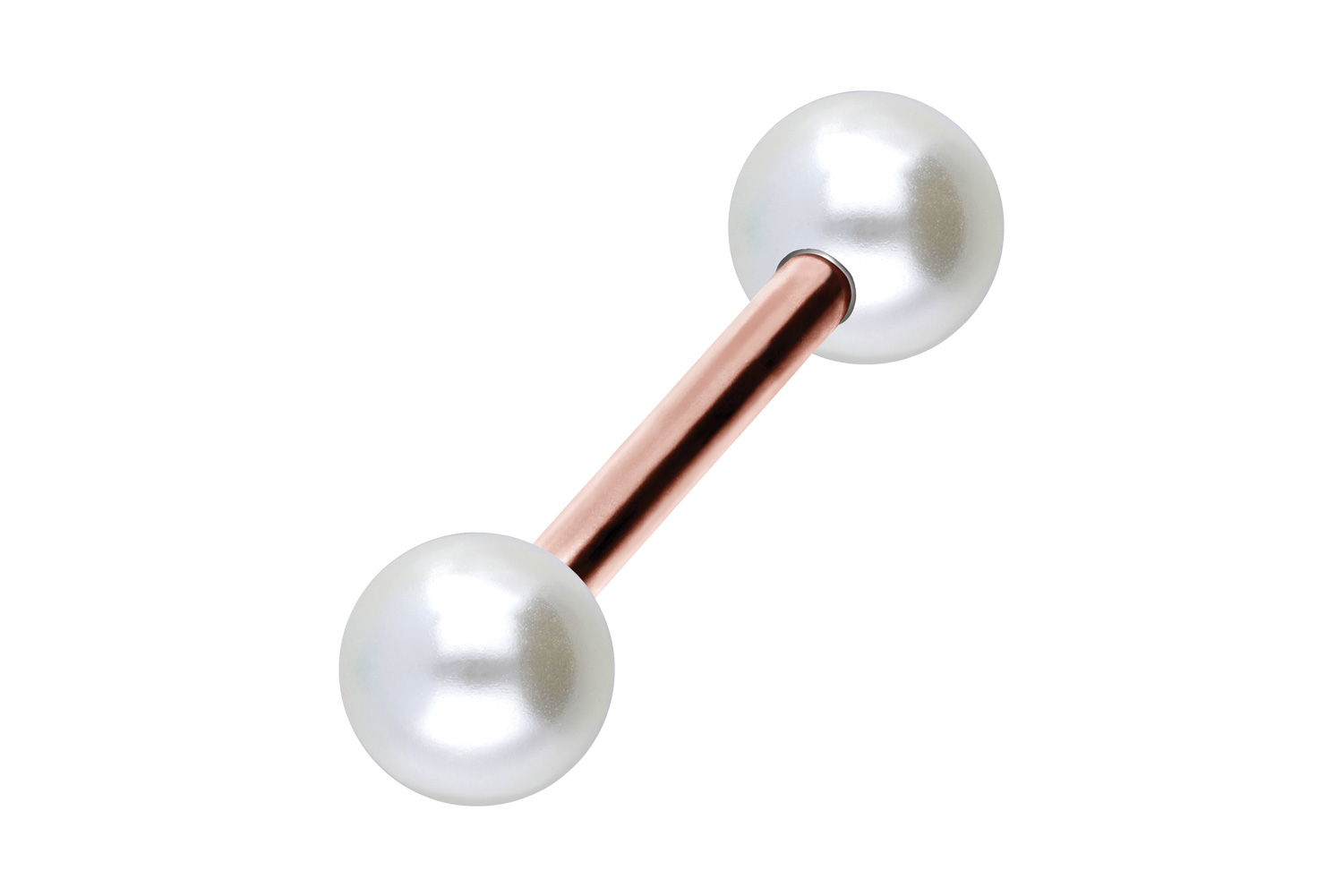 Titan Barbell Piercing SYNTHETISCHE PERLEN